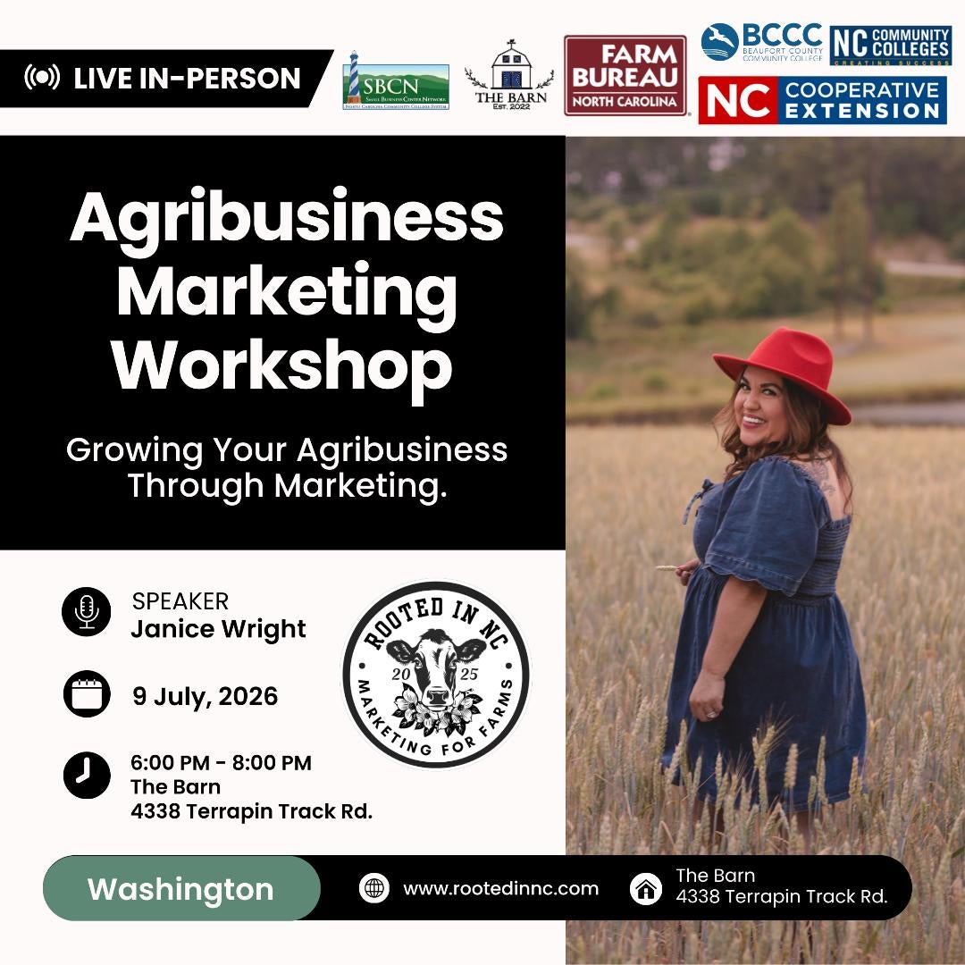 Infographic for Agribusiness Marketing Workshop